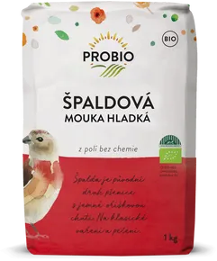 PROBIO Špaldová mouka hladká 1 kg BIO